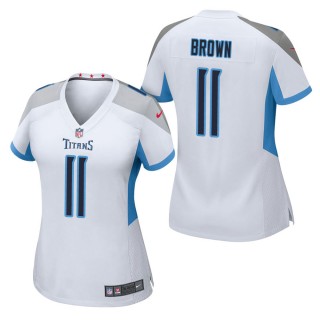 Women's Tennessee Titans A.J. Brown White Game Jersey