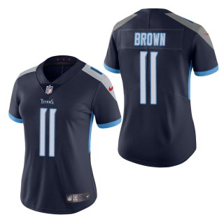 Women's Tennessee Titans A.J. Brown Navy Vapor Untouchable Limited Jersey
