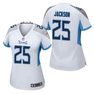 Women's Tennessee Titans Adoree' Jackson White Game Jersey