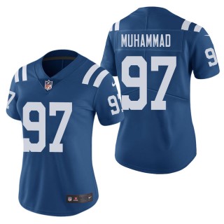 Women's Indianapolis Colts Al-Quadin Muhammad Royal Color Rush Limited Jersey