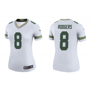 Women's Green Bay Packers Amari Rodgers White Color Rush Legend Jersey