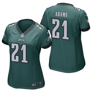 Women's Philadelphia Eagles Andrew Adams Green Game Jersey