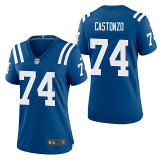 Women's Indianapolis Colts Anthony Castonzo Royal Game Jersey