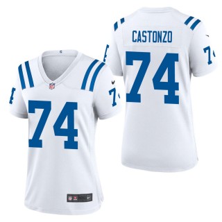 Women's Indianapolis Colts Anthony Castonzo White Game Jersey