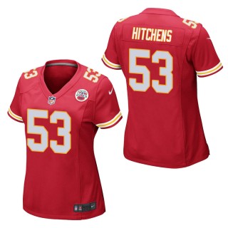 Women's Kansas City Chiefs Anthony Hitchens Red Game Jersey