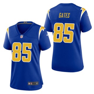 Women's Los Angeles Chargers Antonio Gates Royal 2nd Alternate Game Jersey