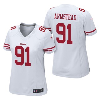 Women's San Francisco 49ers Arik Armstead White Game Jersey