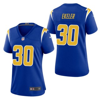 Women's Los Angeles Chargers Austin Ekeler Royal 2nd Alternate Game Jersey