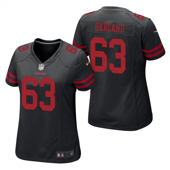 Women's San Francisco 49ers Ben Garland Black Game Jersey