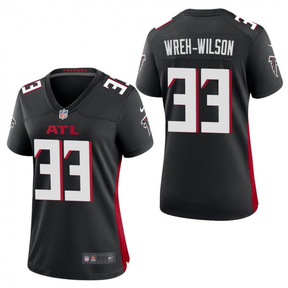 Women's Atlanta Falcons Blidi Wreh-Wilson Black Game Jersey