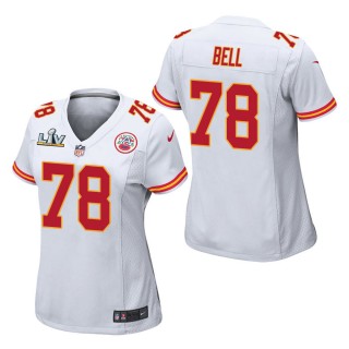 Women's Kansas City Chiefs Bobby Bell White Super Bowl LV Jersey