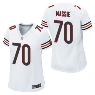 Women's Chicago Bears Bobby Massie White Game Jersey