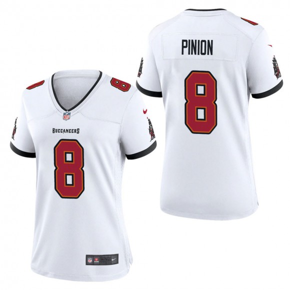 Women's Tampa Bay Buccaneers Bradley Pinion White Game Jersey