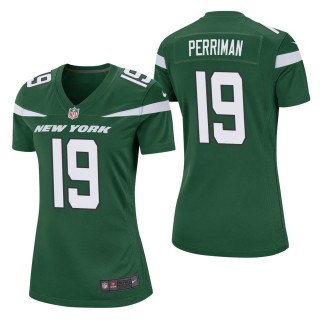 Women's New York Jets Breshad Perriman Green Game Jersey