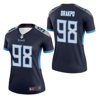 Women's Tennessee Titans Brian Orakpo Navy Legend Jersey