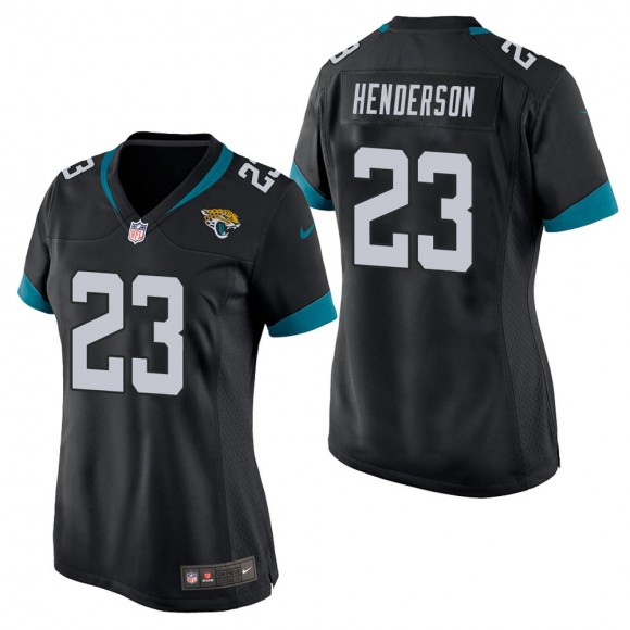 Women's Jacksonville Jaguars C.J. Henderson Black Game Jersey