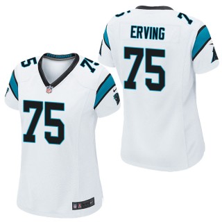 Women's Carolina Panthers Cameron Erving White Game Jersey