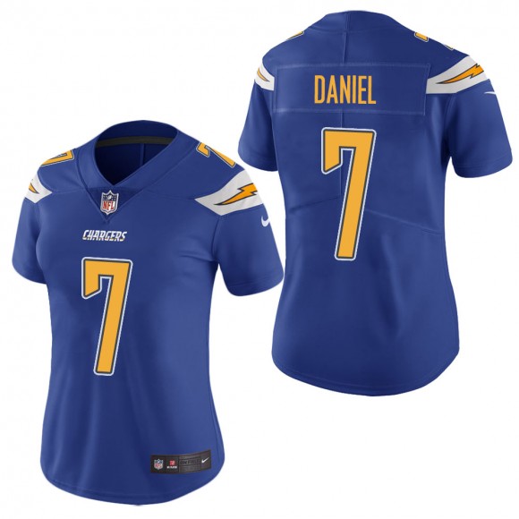 Women's Los Angeles Chargers Chase Daniel Royal Color Rush Limited Jersey