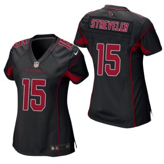 Women's Arizona Cardinals Chris Streveler Black Alternate Game Jersey