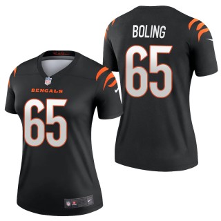 Women's Cincinnati Bengals Clint Boling Black 2021 Legend Jersey