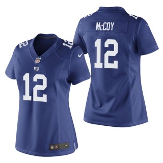 Women's New York Giants Colt McCoy Royal Game Jersey