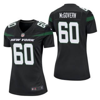 Women's New York Jets Connor McGovern Black Game Jersey