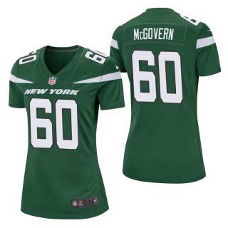 Women's New York Jets Connor McGovern Green Game Jersey