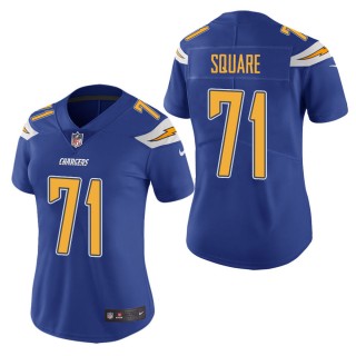 Women's Los Angeles Chargers Damion Square Royal Color Rush Limited Jersey
