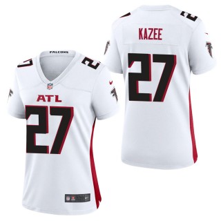 Women's Atlanta Falcons Damontae Kazee White Game Jersey