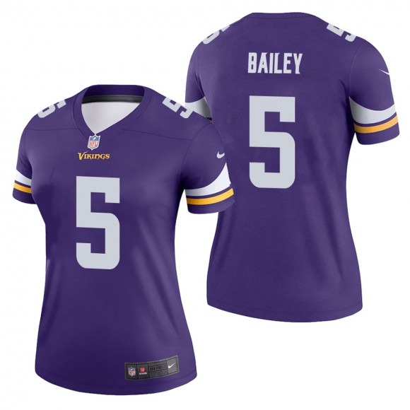 Women's Minnesota Vikings Dan Bailey Purple Legend Jersey