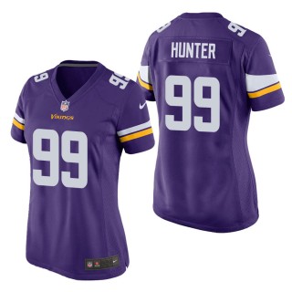 Women's Minnesota Vikings Danielle Hunter Purple Game Jersey