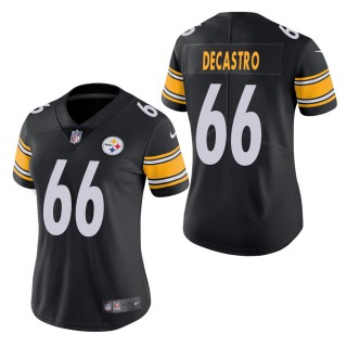 Women's Pittsburgh Steelers David DeCastro Black Vapor Untouchable Limited Jersey