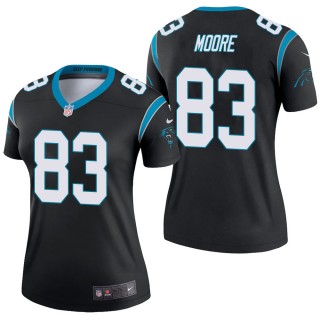 Women's Carolina Panthers David Moore Black Legend Jersey