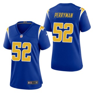 Women's Los Angeles Chargers Denzel Perryman Royal 2nd Alternate Game Jersey