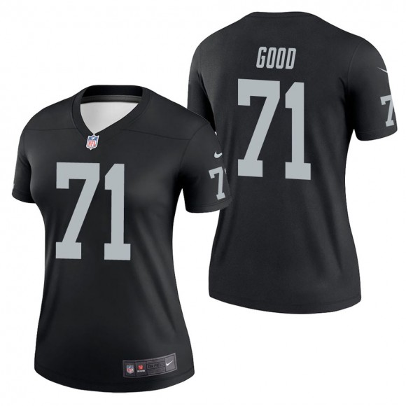 Women's Las Vegas Raiders Denzelle Good Black Legend Jersey