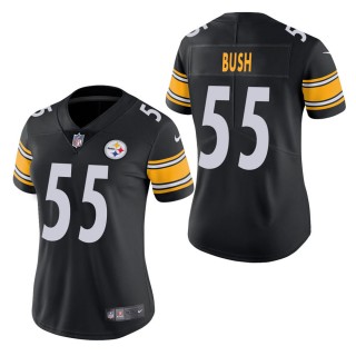 Women's Pittsburgh Steelers Devin Bush Black Vapor Untouchable Limited Jersey