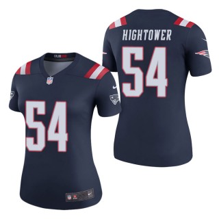 Women's New England Patriots Dont'a Hightower Navy Color Rush Legend Jersey