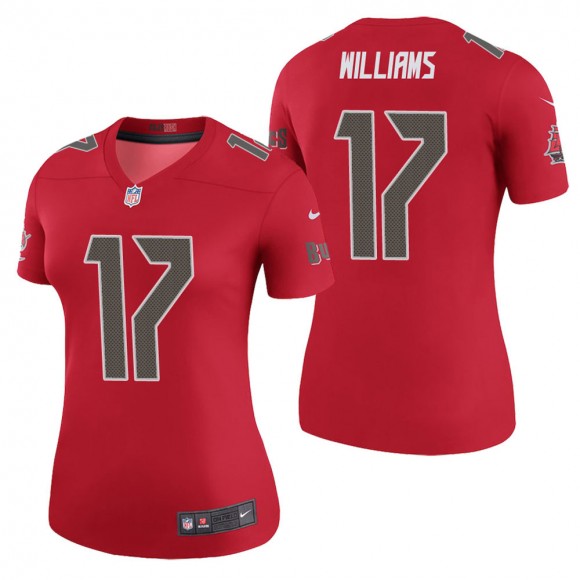 Women's Tampa Bay Buccaneers Doug Williams Red Color Rush Legend Jersey