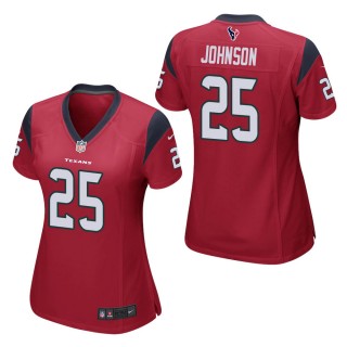 Women's Houston Texans Duke Johnson Red Game Jersey