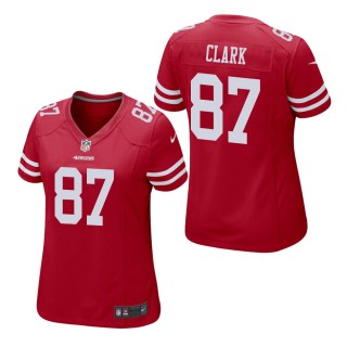 Women's San Francisco 49ers Dwight Clark Scarlet Game Jersey