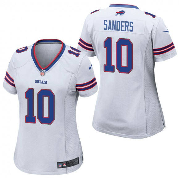 Women's Buffalo Bills Emmanuel Sanders White Game Jersey