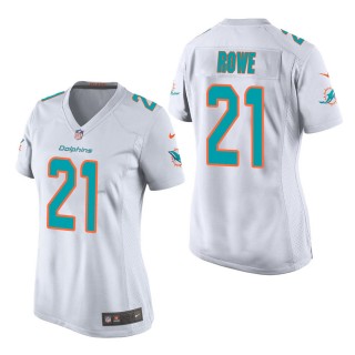 Women's Miami Dolphins Eric Rowe White Game Jersey