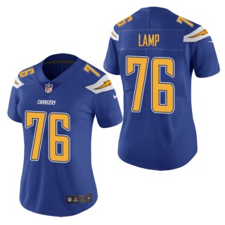 Women's Los Angeles Chargers Forrest Lamp Royal Color Rush Limited Jersey