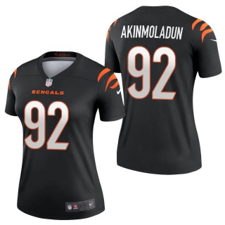 Women's Cincinnati Bengals Freedom Akinmoladun Black 2021 Legend Jersey