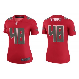 Women's Tampa Bay Buccaneers Grant Stuard Red Color Rush Legend Jersey