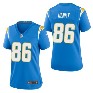 Women's Los Angeles Chargers Hunter Henry Powder Blue Game Jersey