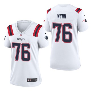 Women's New England Patriots Isaiah Wynn White Game Jersey