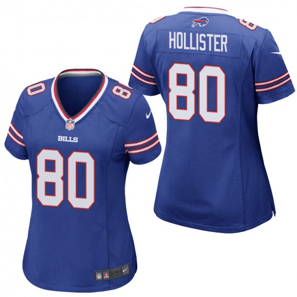 Women's Buffalo Bills Jacob Hollister Royal Game Jersey