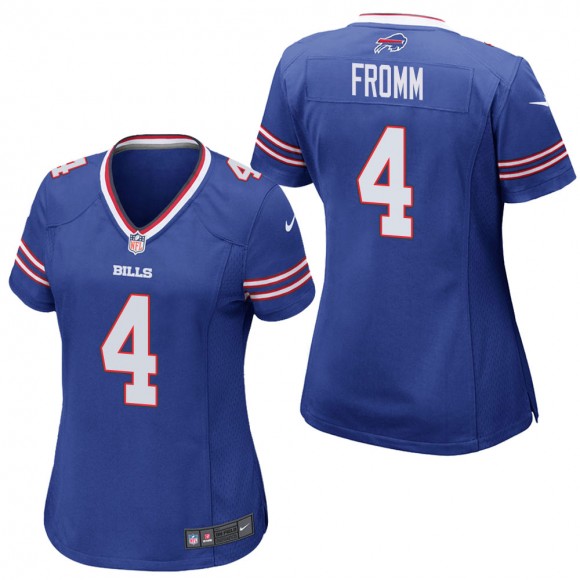 Women's Buffalo Bills Jake Fromm Royal Game Jersey