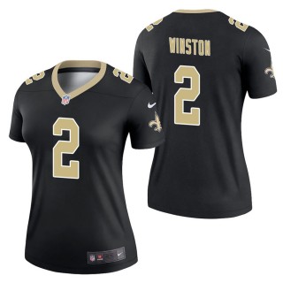 Women's New Orleans Saints Jameis Winston Black Legend Jersey